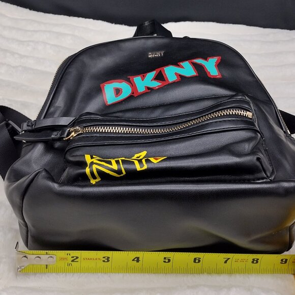 DKNY Casey Medium Backpack Graffiti /Street style bag - Picture 7 of 7